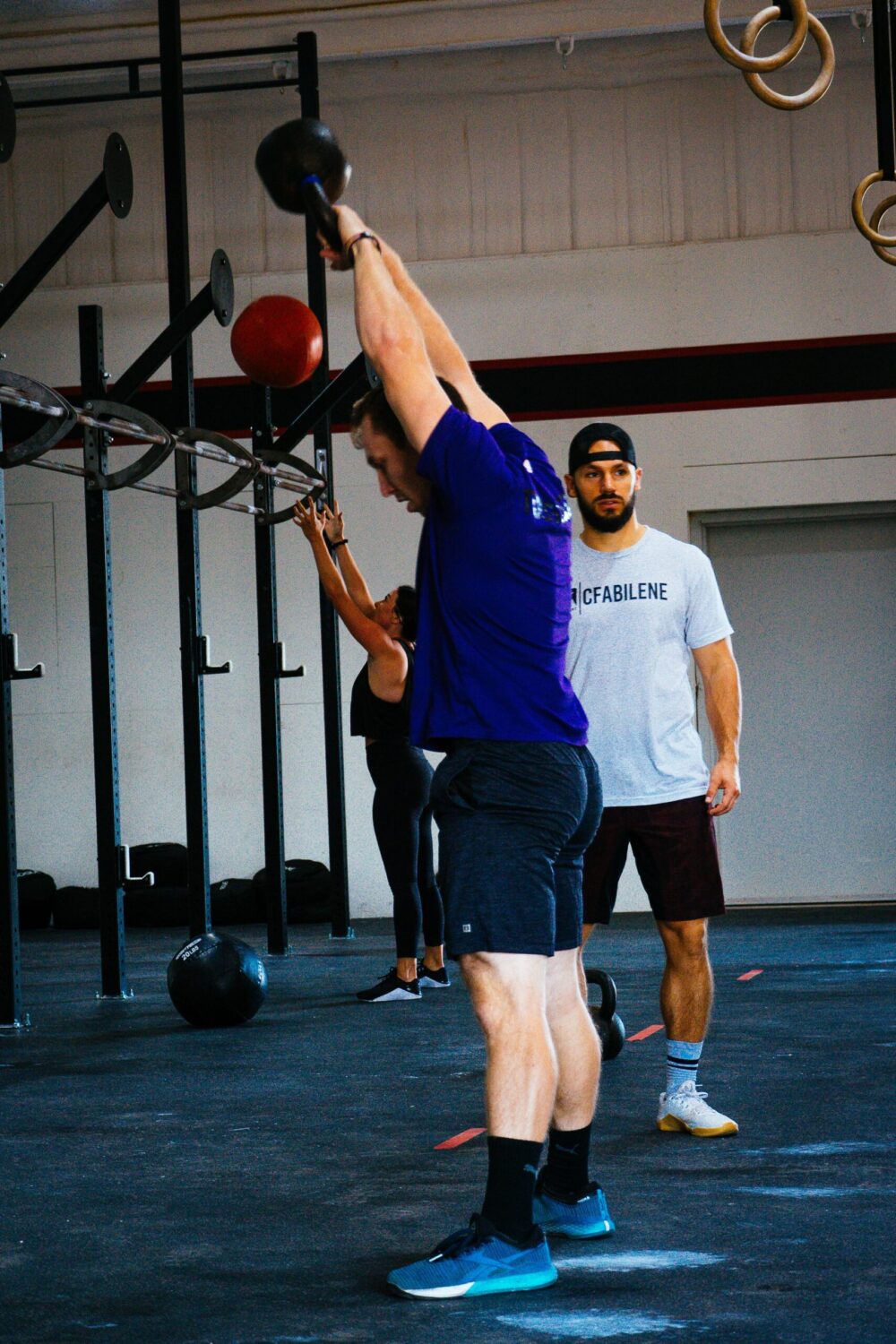 CrossFit Abilene Gym Member working out